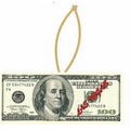 Las Vegas $100 Bill Ornament w/ Clear Mirrored Back (12 Square Inch)